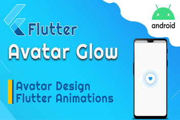 How to create flutter avatar glow animations | Flutter Animation tutorial