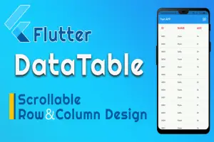 Flutter Data Table Example 2022